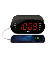iHome Timex T232 Dual-Alarm Fm Usb Charging Alarm Clock Radio