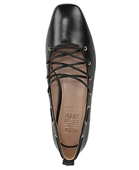 Naturalizer Women's Carla-Ghillie Ballerina Ballet Flats