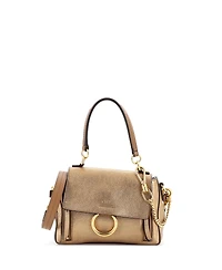 Pre-Owned Chloe Mini Faye Day Bag Leather