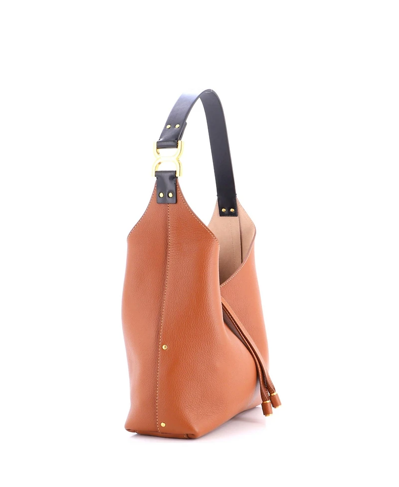 Pre-Owned Chloe Small Marcie Nm Hobo Leather