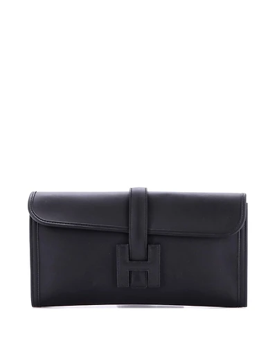Pre-Owned HERMES 29 Jige Elan Clutch Swift