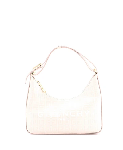 Pre-Owned Givenchy Small Moon Cut Out Bag 4G Coated Canvas