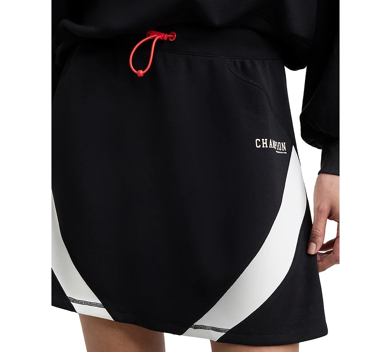 Champion Women's Endzone Color-Block Knit Skirt