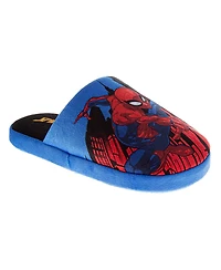 Spider-Man Toddler Marvel Slippers Cozy, Plush, and Fun House Footwear