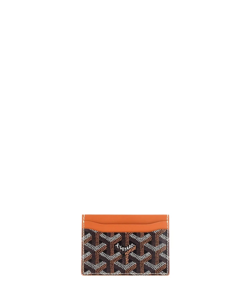 Pre-Owned Goyard Saint Sulpice Card Holder Coated Canvas