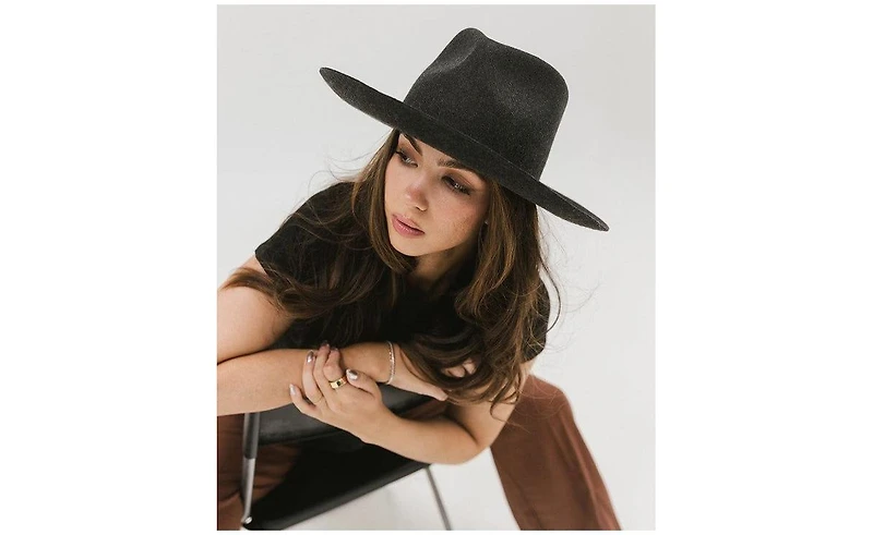 Gigi Pip Rowan Fedora Hat - Stylish and Timeless Accessory for Any Occasion