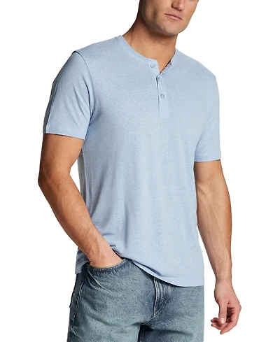 Weatherproof Vintage Men's Short-Sleeve Henley Shirt
