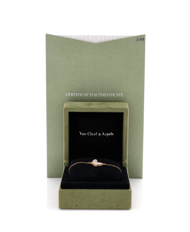 Pre-Owned Van Cleef & Arpels Sweet Alhambra Butterfly Bracelet