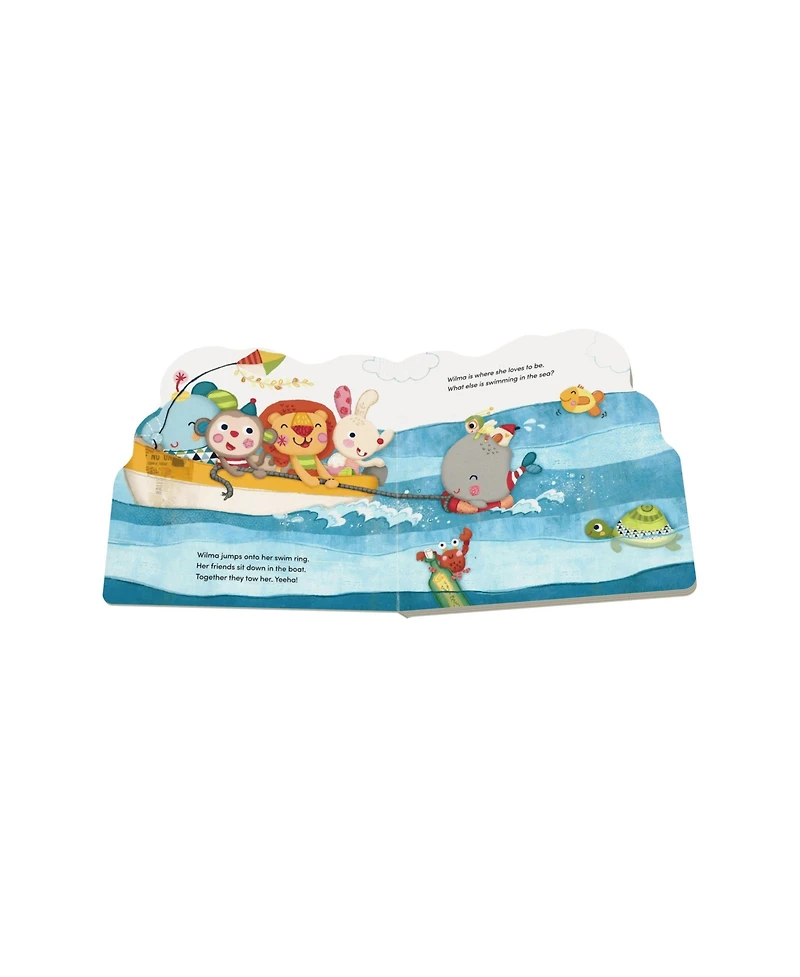 Bababoo and friends Wilma Whale Character Book & Plush Set