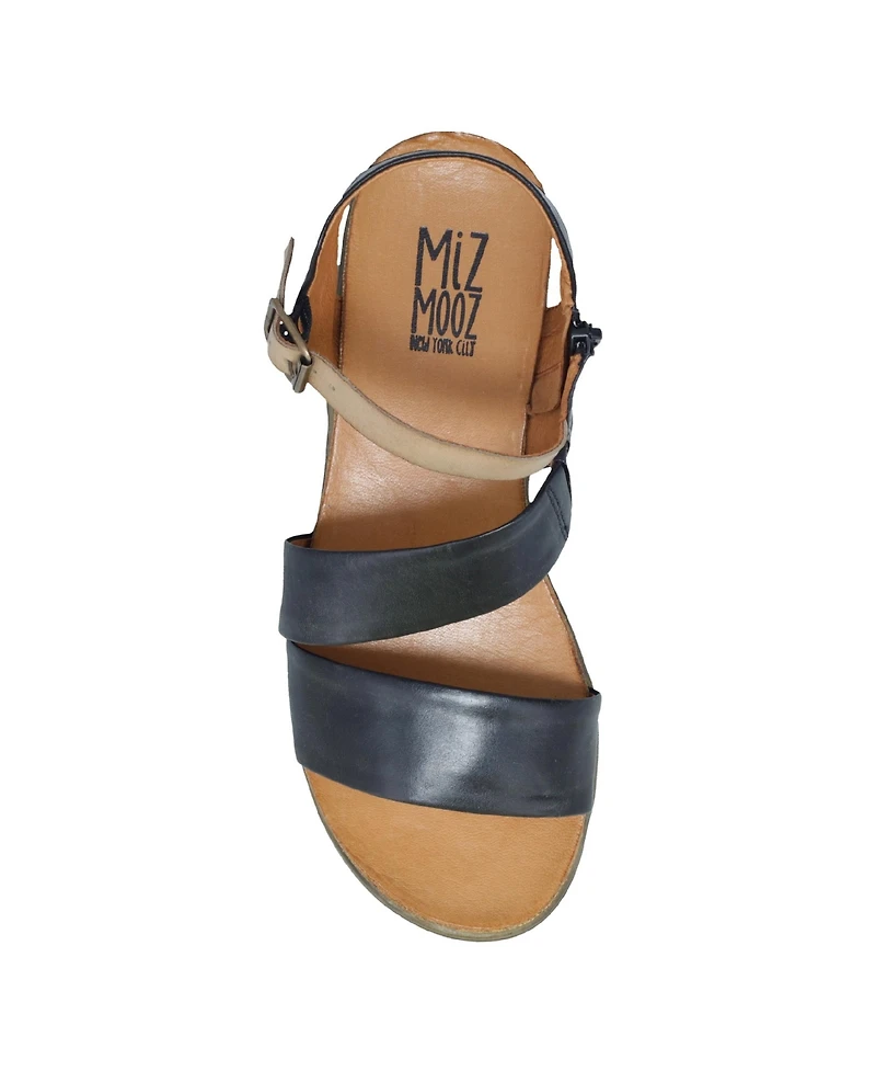 Miz Mooz Meadow Women's Buckle Sandal Orange 40