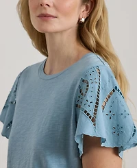 Lauren Ralph Women's Crewneck Top