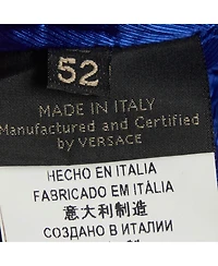 Pre-Owned Versace Men's Synthetic Bomber Jacket