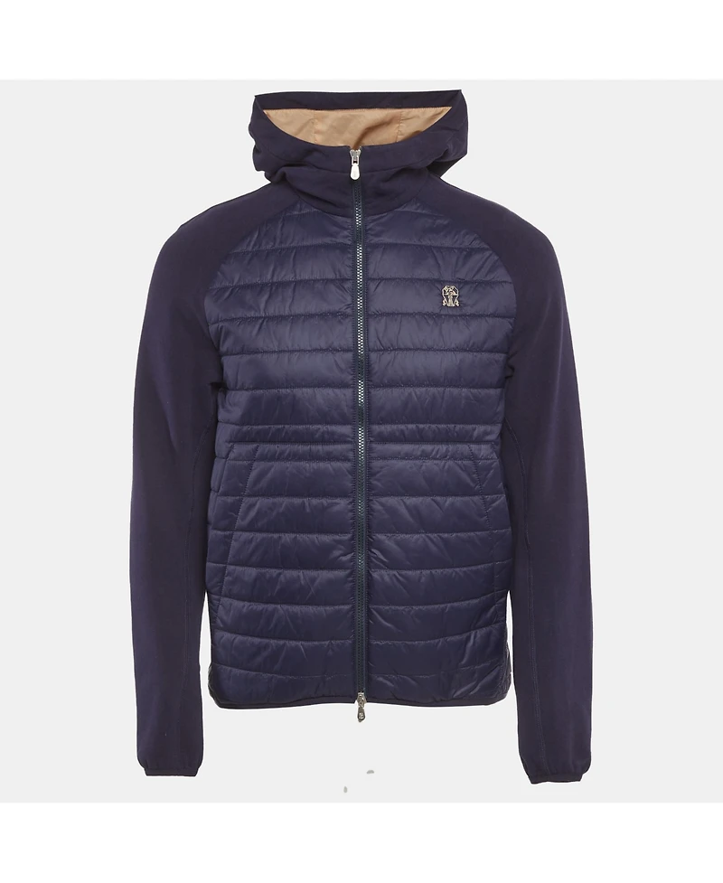 Pre-Owned Brunello Cucinelli Men's Nylon Hooded Jacket