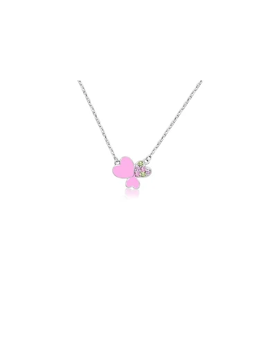Chanteur Girls Hypoallergenic Heart Pendant Necklace