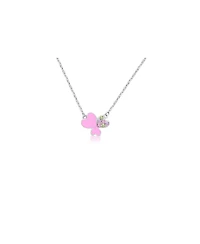 Chanteur Girls Hypoallergenic Heart Pendant Necklace