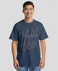 Fender Men's Triple Fret Short Sleeve T-Shirt