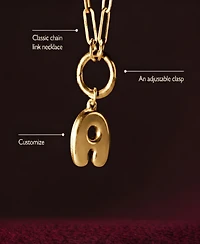 Oak & Luna Bubble Up Initial Necklace
