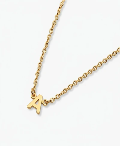 Oak & Luna Inez Initial Necklace