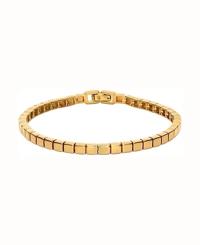 Square Dot Bracelet in Gold Vermeil