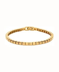 Square Dot Bracelet in Gold Vermeil