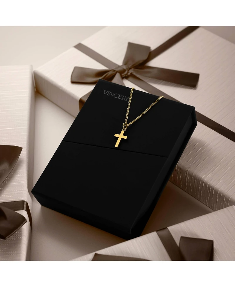 Vincero Women's Petite Cross - Gold Pendant