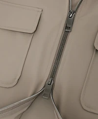 Reiss Men's Technical Zip-Through Overshirt