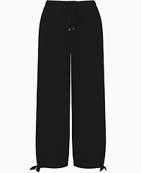 Lauren Ralph Women's Cotton Pull-On Cover-Up Pants