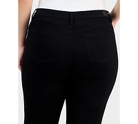 Jones New York Plus Lexington Straight-Leg Jeans