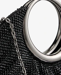 I.n.c International Concepts Ring Handle Diamond Mesh Clutch, Macy's Exclusive