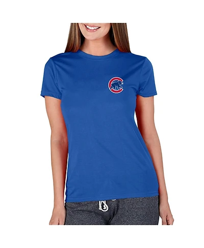 Concepts Sport Women's Royal Chicago Cubs Marathon Knit Top