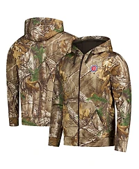 Dunbrooke Men's Camo Chicago Cubs Trophy Realtree Full-Zip Hoodie