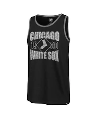 '47 Brand Men's Black Chicago White Sox Upload Franklin Tank Top