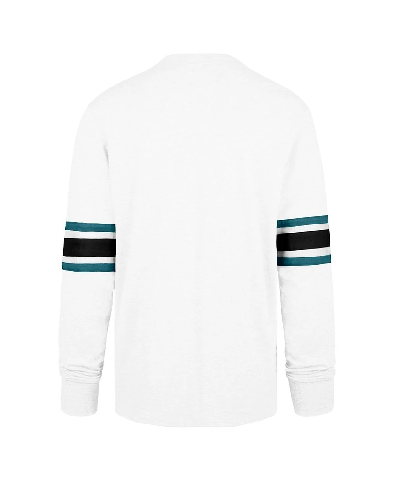 '47 Brand Men's White Jacksonville Jaguars Gridiron Premier Brex Long Sleeve T-Shirt