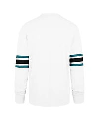 '47 Brand Men's White Jacksonville Jaguars Gridiron Premier Brex Long Sleeve T-Shirt