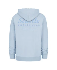 '47 Brand Men's Light Blue Seattle Kraken Foundation Pullover Hoodie