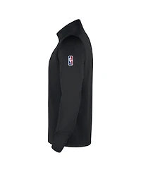 Nike Men's Black New Orleans Pelicans 2025/26 City Edition Remix Authentic Coaches Dri-fit Half-Zip Sweatshirt