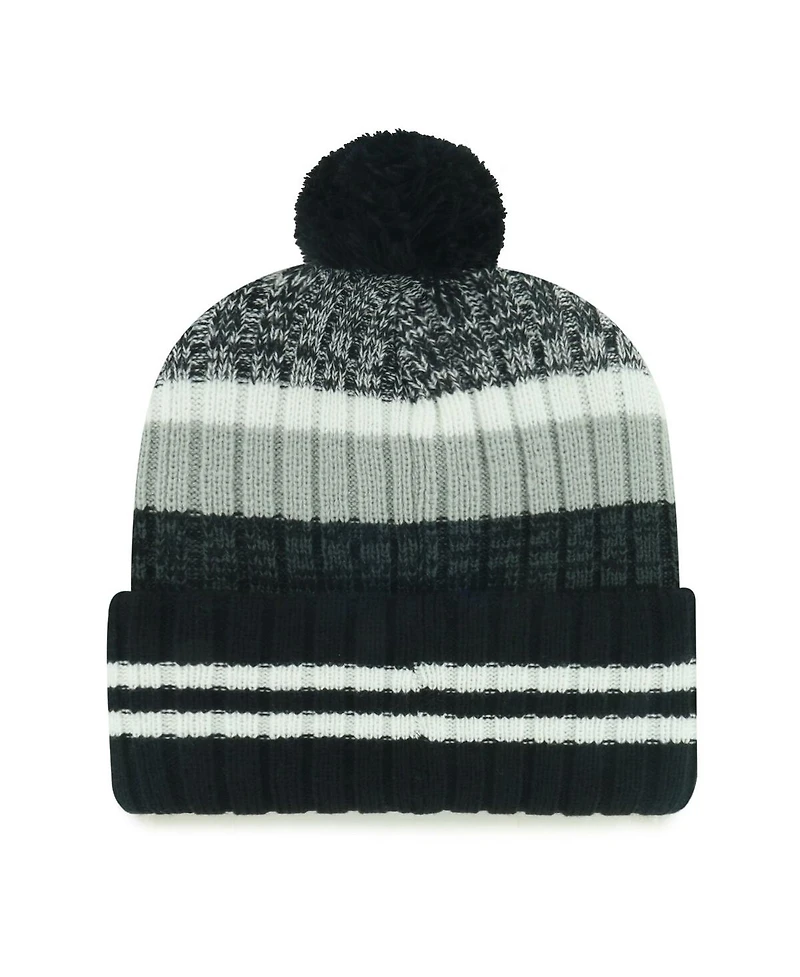 '47 Brand Men's Las Vegas Raiders Quiver Cuffed Knit Hat with Pom