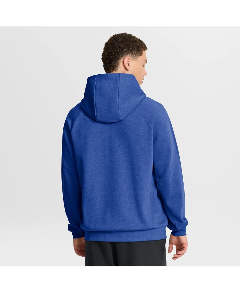 Jordan Men's Royal Florida Gators 2025 Courtside Basketball Practice Raglan Dri-fit Hoodie