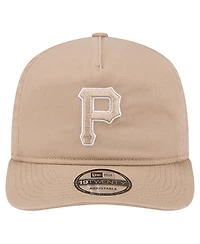 New Era Men's Light Beige Pittsburgh Pirates Cam 19TWENTY Adjustable Hat