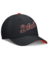 Nike Men's Navy Detroit Tigers Primetime Rise Dri-fit Flex Hat