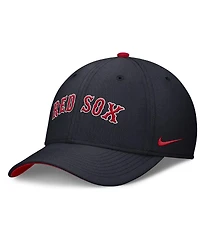 Nike Men's Navy Boston Red Sox Primetime Rise Dri-fit Flex Hat