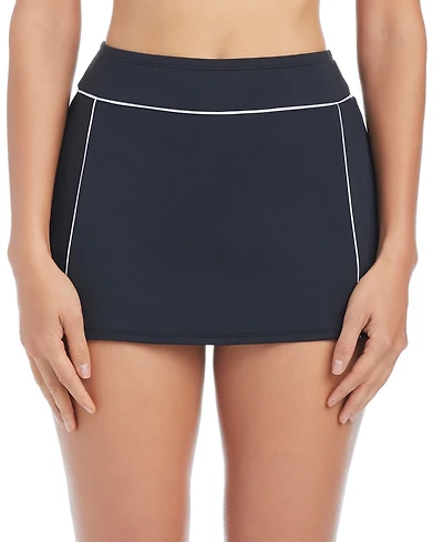 Bleu by Rod Beattie Women's Pull-On Cover-Up Swim Skirt