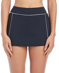 Bleu by Rod Beattie Women's Pull-On Cover-Up Swim Skirt