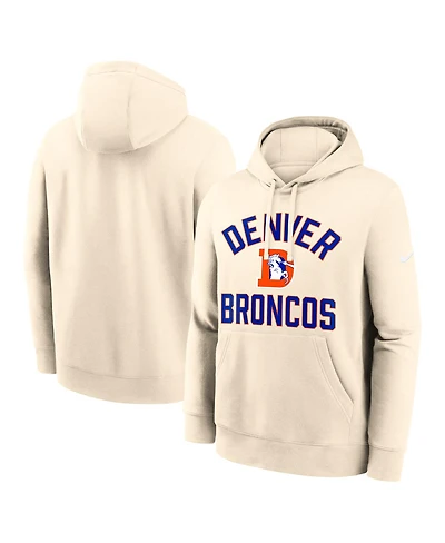 Nike Men's Natural Denver Broncos Club Hoodie