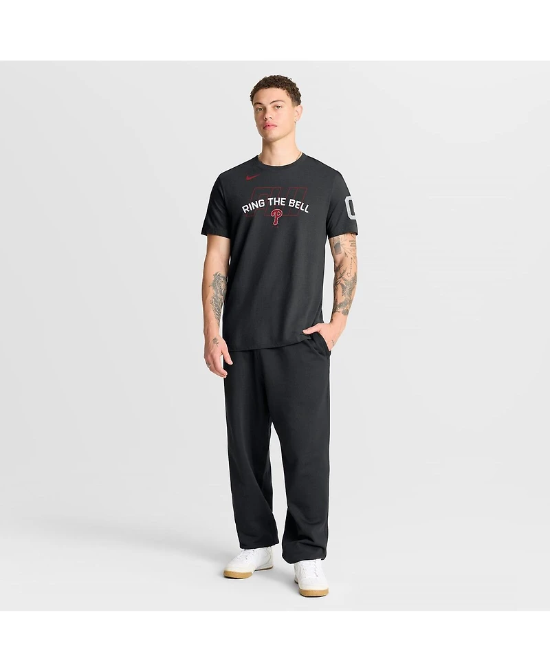 Nike Men's Black Philadelphia Phillies Primetime Fashion T-Shirt