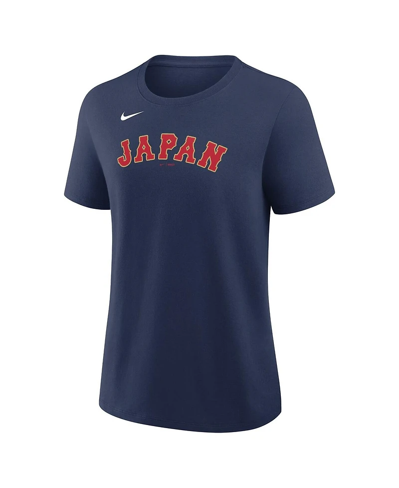 Nike Women's Shohei Ohtani Navy Japan Baseball 2026 World Classic Name Number T-Shirt