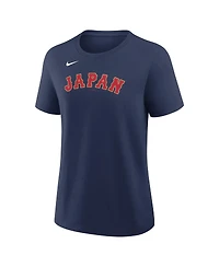 Nike Women's Shohei Ohtani Navy Japan Baseball 2026 World Classic Name Number T-Shirt
