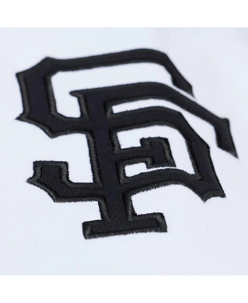 Mitchell & Ness Men's White San Francisco Giants Cooperstown Collection Fleece Hoodie