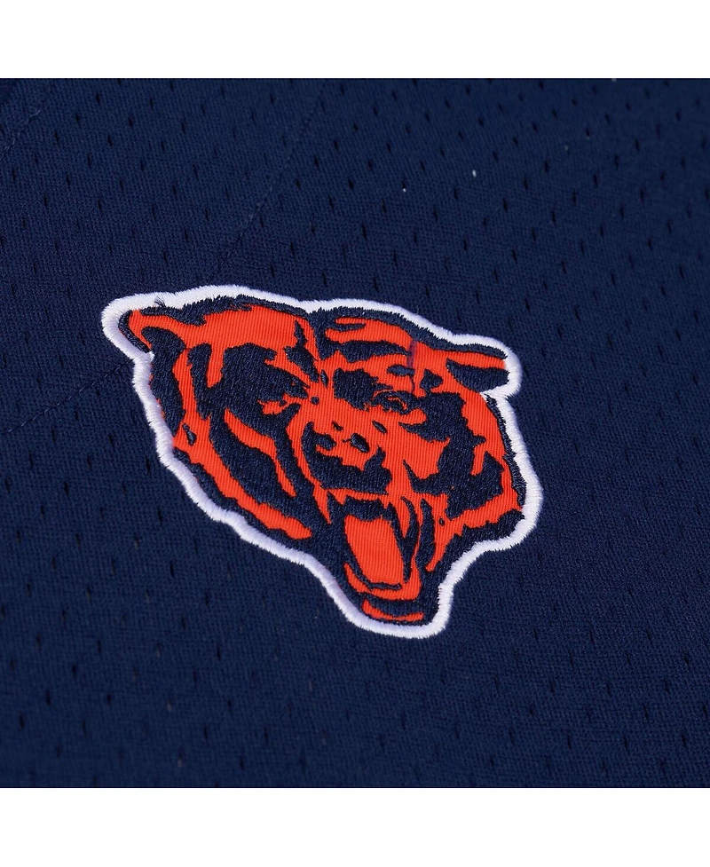 Mitchell & Ness Men's Navy Chicago Bears Head Coach Mesh Full-Button Fashion Jersey