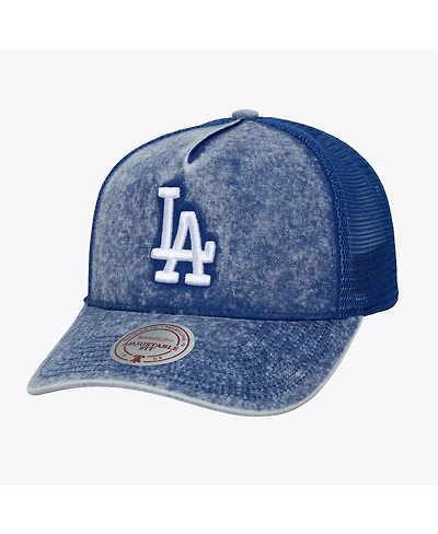 Mitchell & Ness Men's and Women's Royal Los Angeles Dodgers Gameday Adjustable Trucker Hat